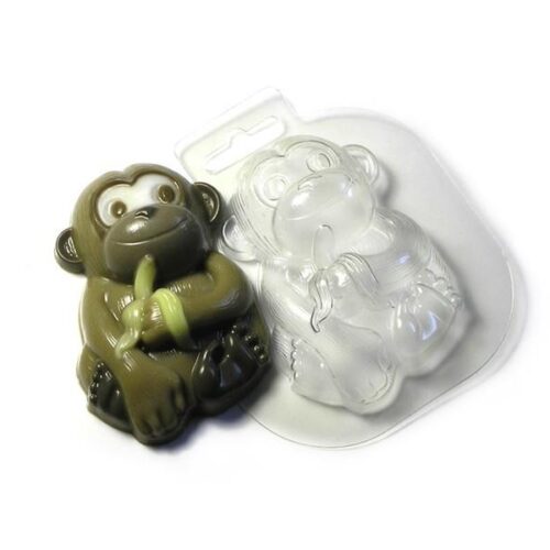 Seifeform Affe mit Banane Seifeform Affe mit Banane